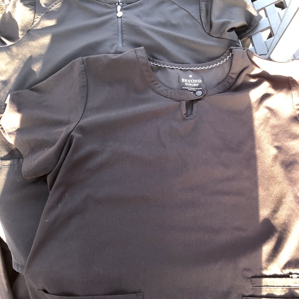 Beyond Basic scrub tops (2)